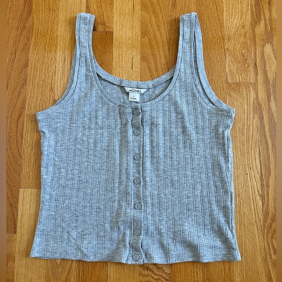 NWOT Grey Tank - Picture 1 of 3